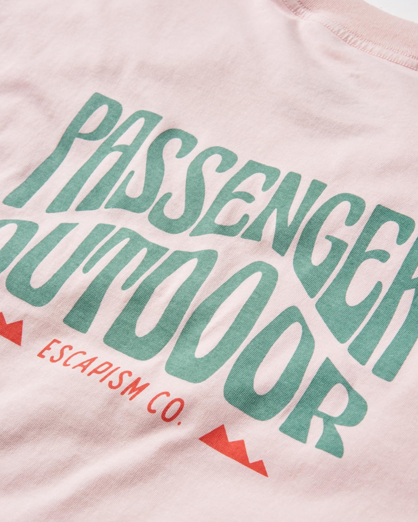 Yuca Recycled Relaxed Fit T-Shirt - Barely Pink