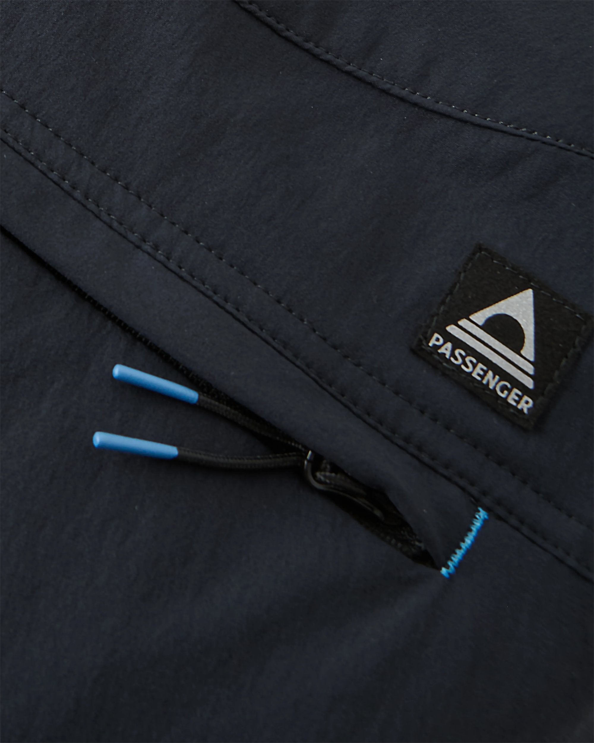 365 Trail Roll Up Trouser - Black - Flatlay