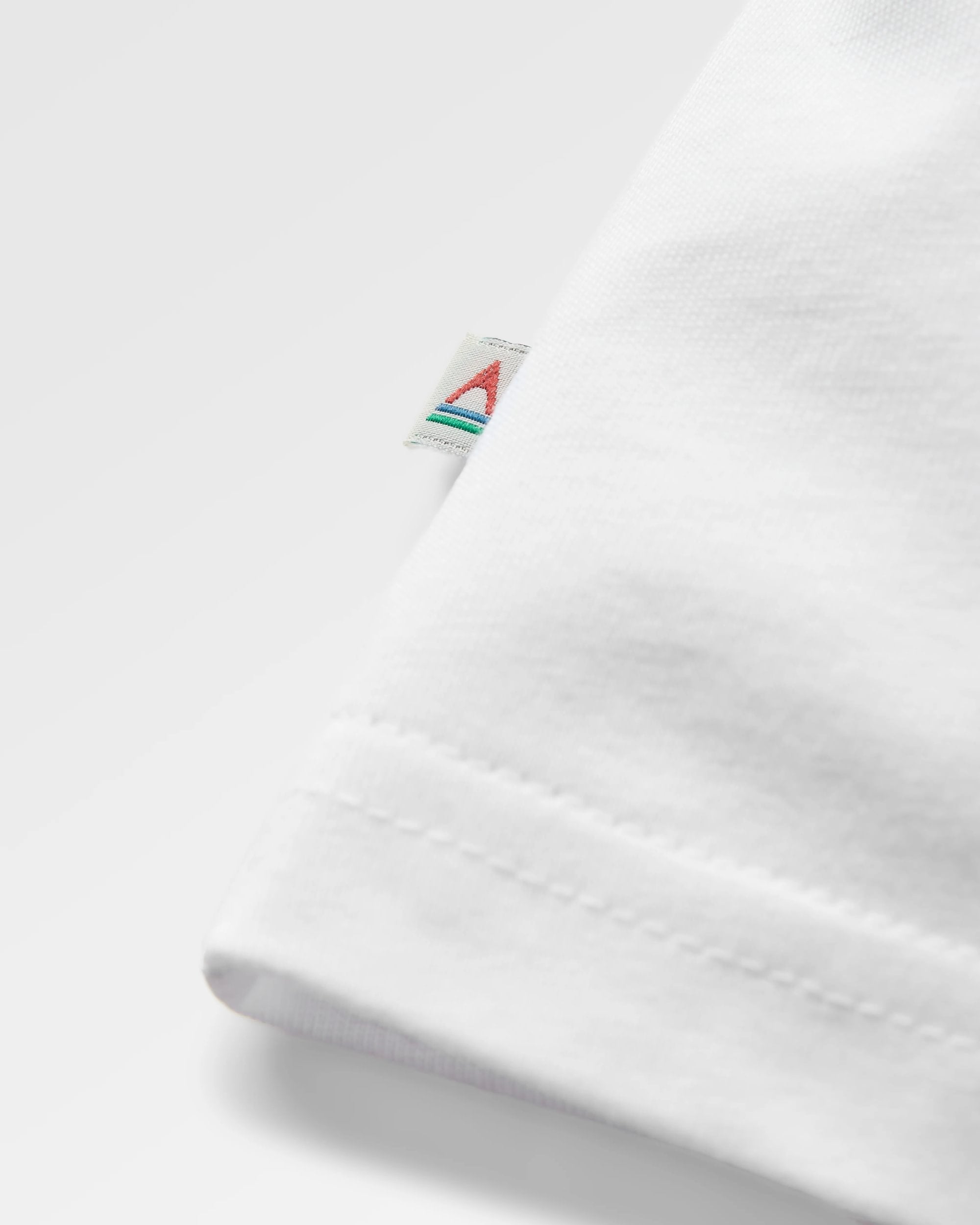 Trees Organic Cotton T-Shirt - White - Flatlay