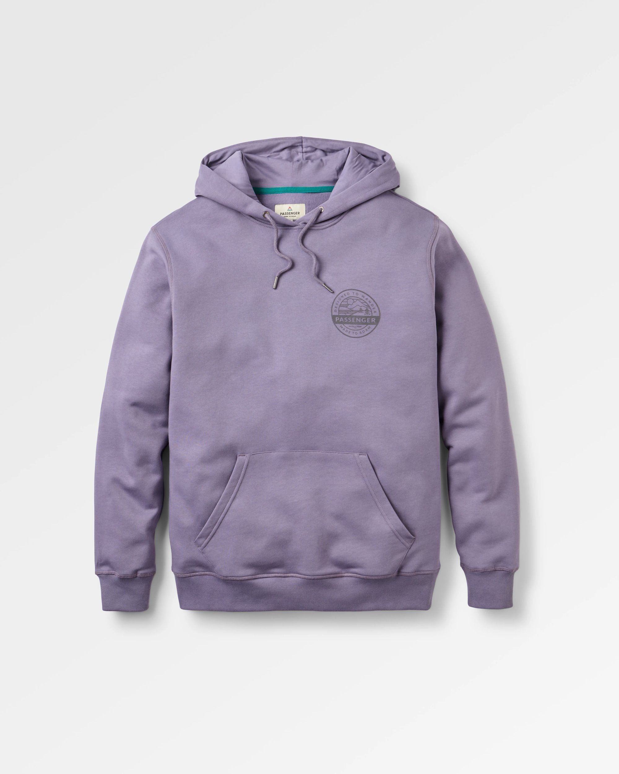 Odyssey Hoodie - Heather - Flatlay
