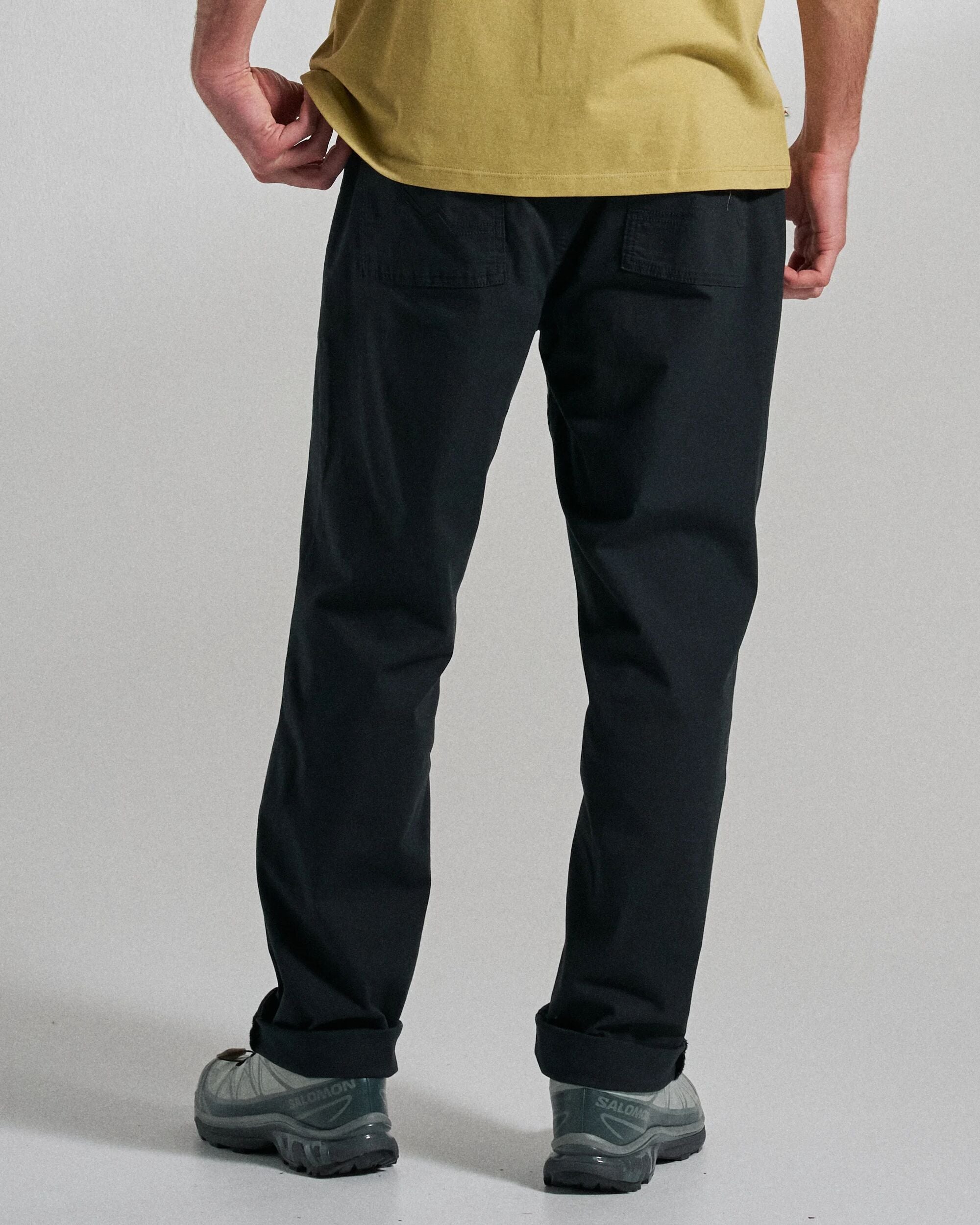 Kimmer Ripstop Cotton Trouser - Black - Studio Model