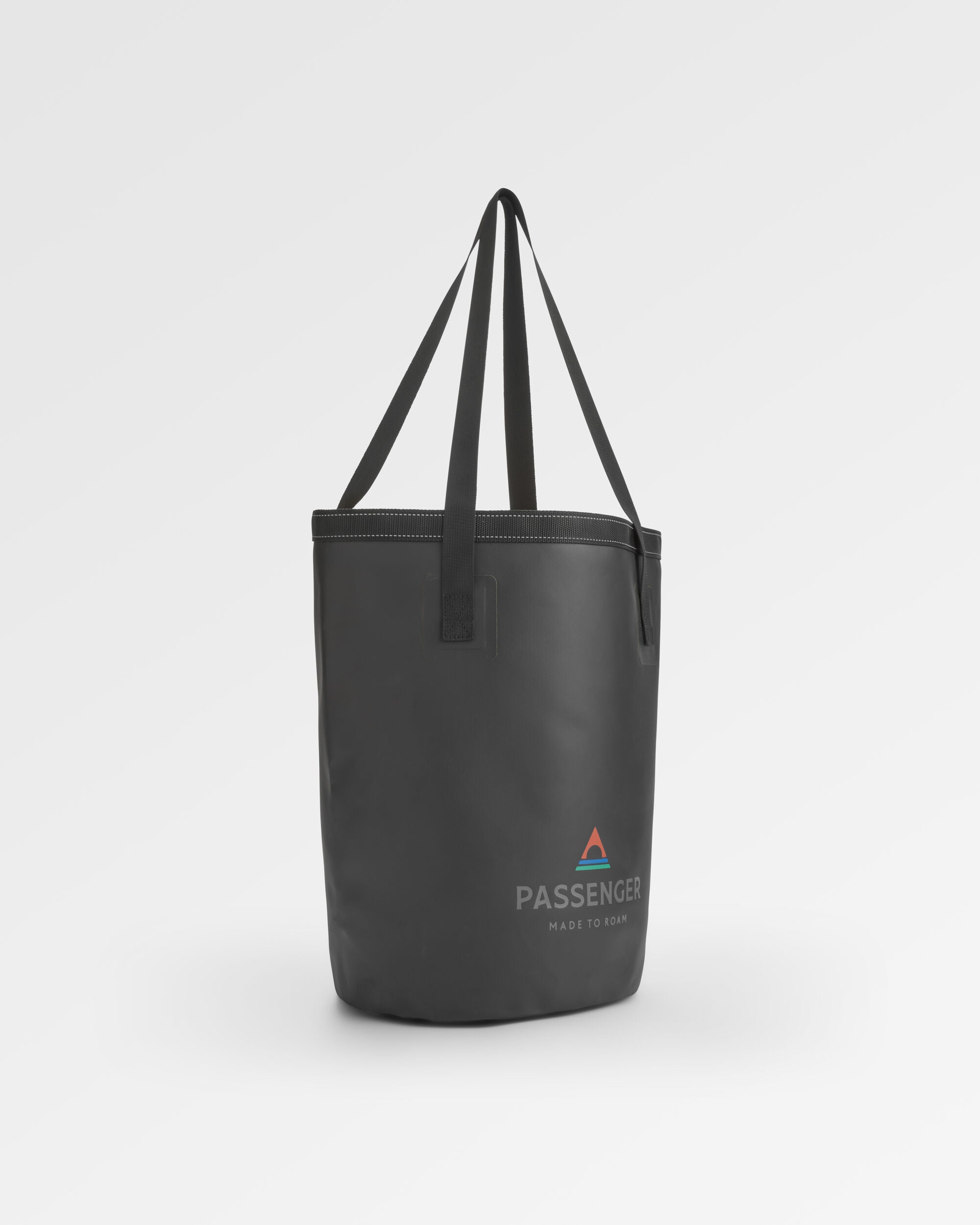 Tide 30L Bucket Bag - Black - Flatlay