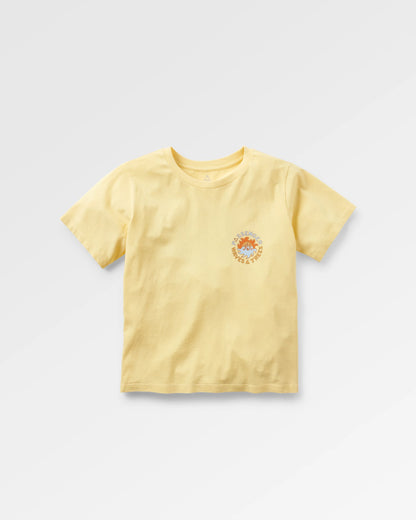 Dune Women's Recycled Cotton T-Shirt - Sunlight - Flatlay