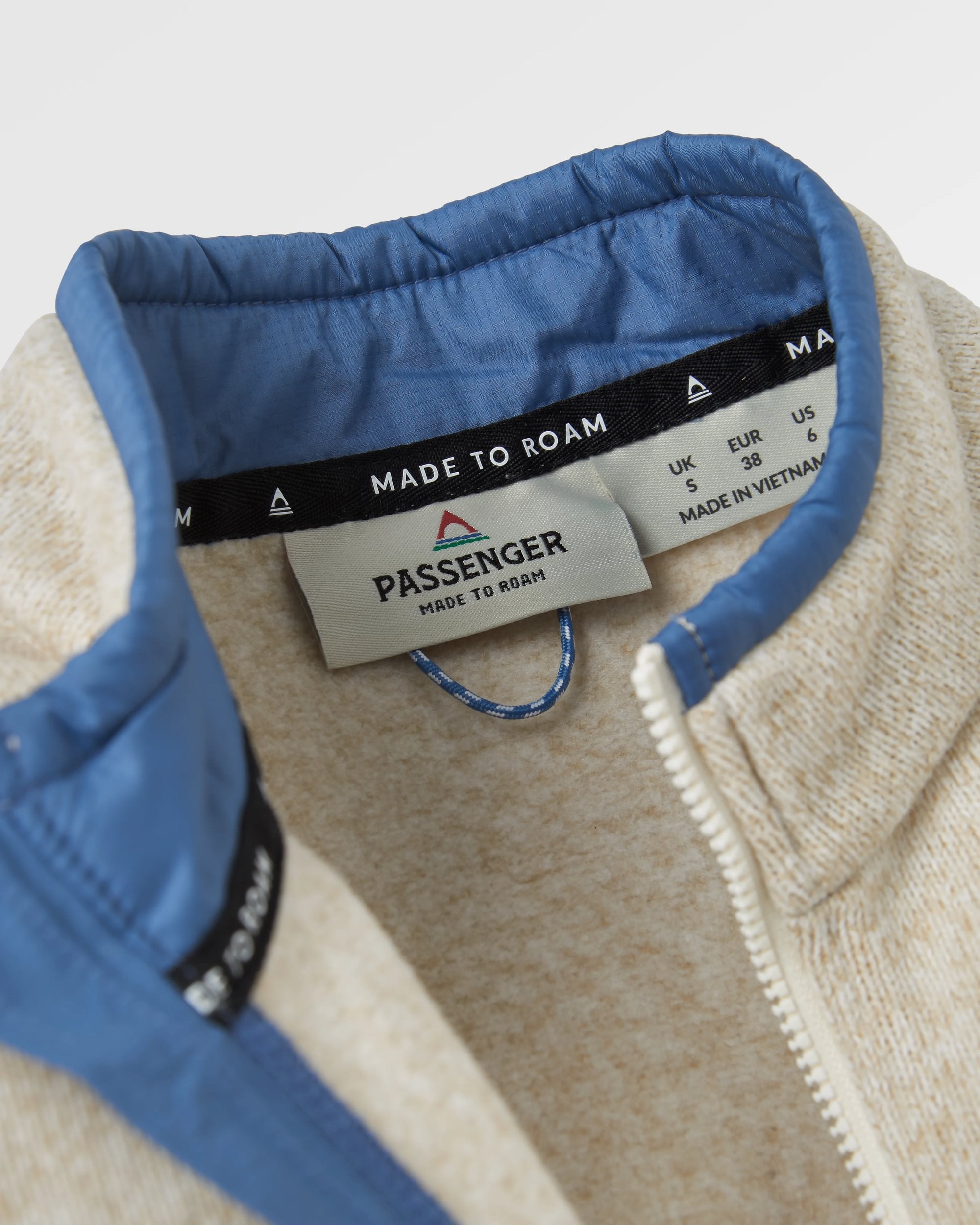 Stargazer Recycled Polartec® Fleece - Birch - Flatlay