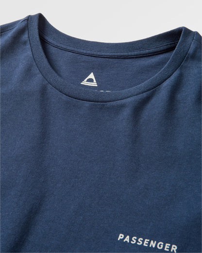 Made to Roam Recycled Cotton T-Shirt - Rich Navy