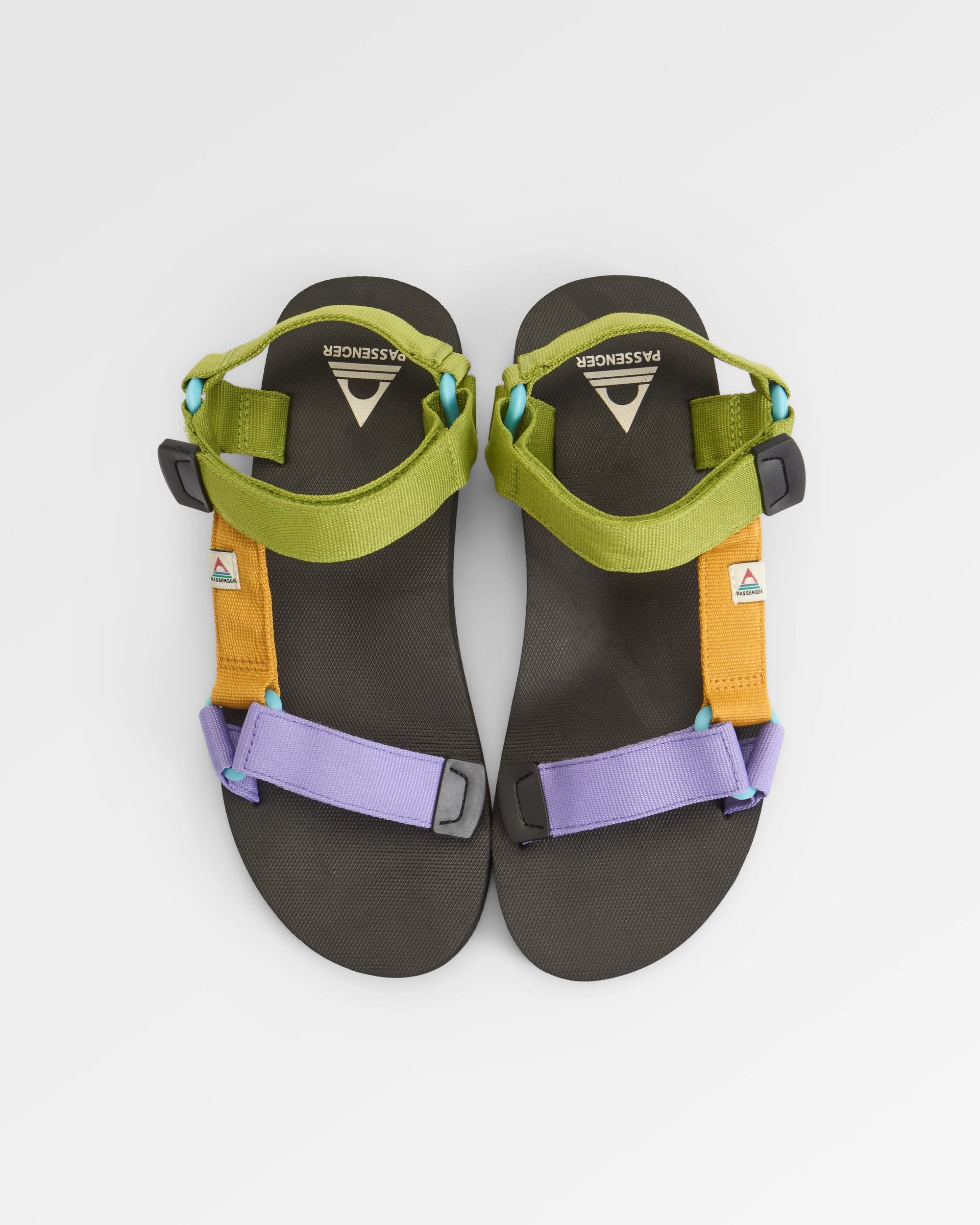 Venice Sandal - Tea Green - Flatlay
