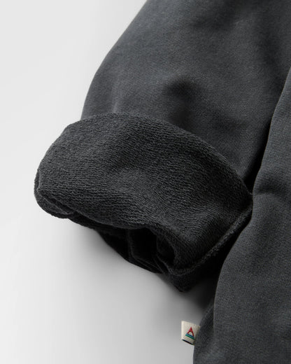 Heritage Women's Sweatshirt - Faded Black - Flatlay