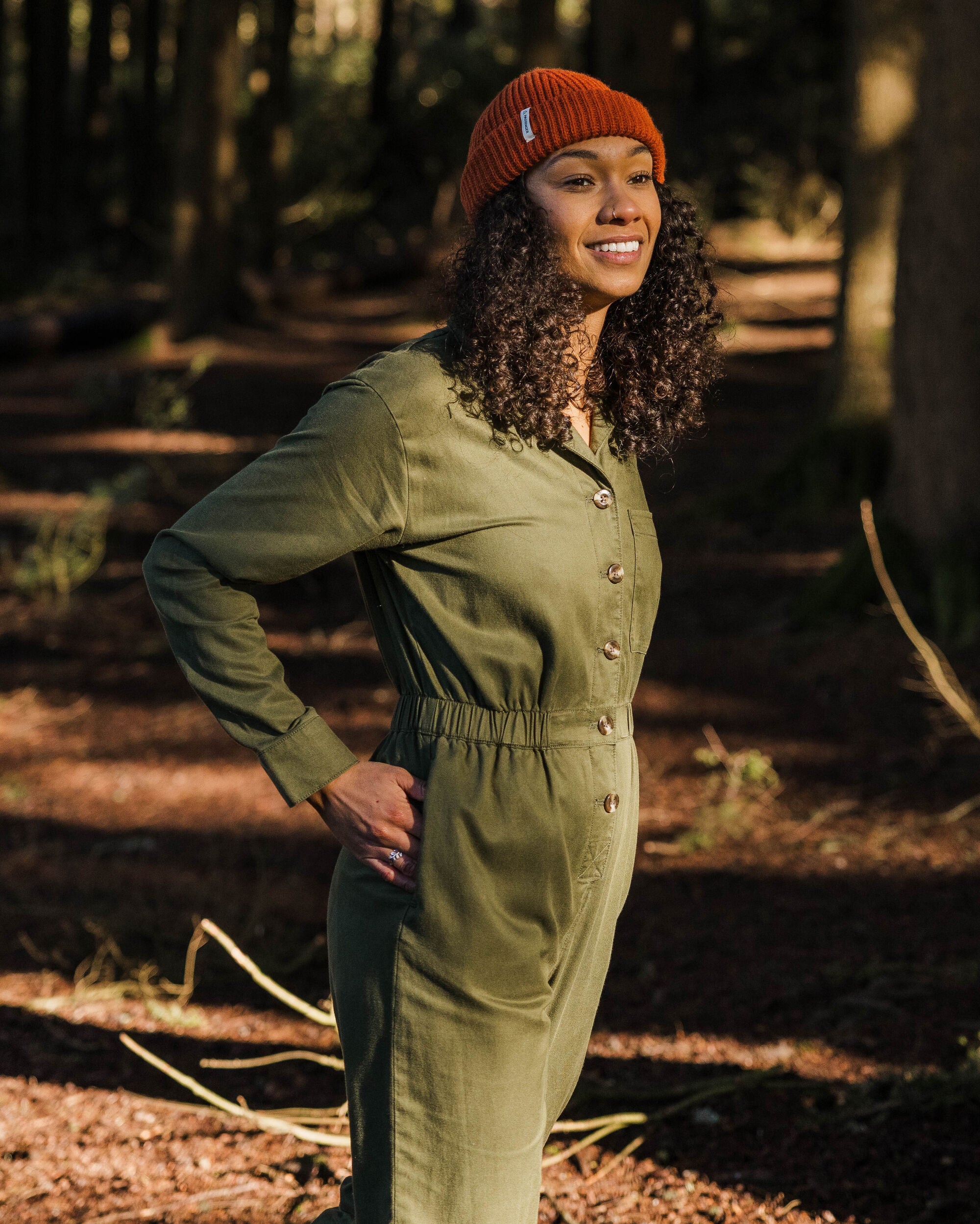 Resonate Boiler Suit - Khaki - Lifestyle