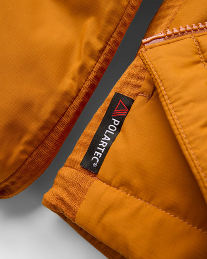 Womens Trailscape Lightweight Insulated Jacket - Retro Orange - Flatlay