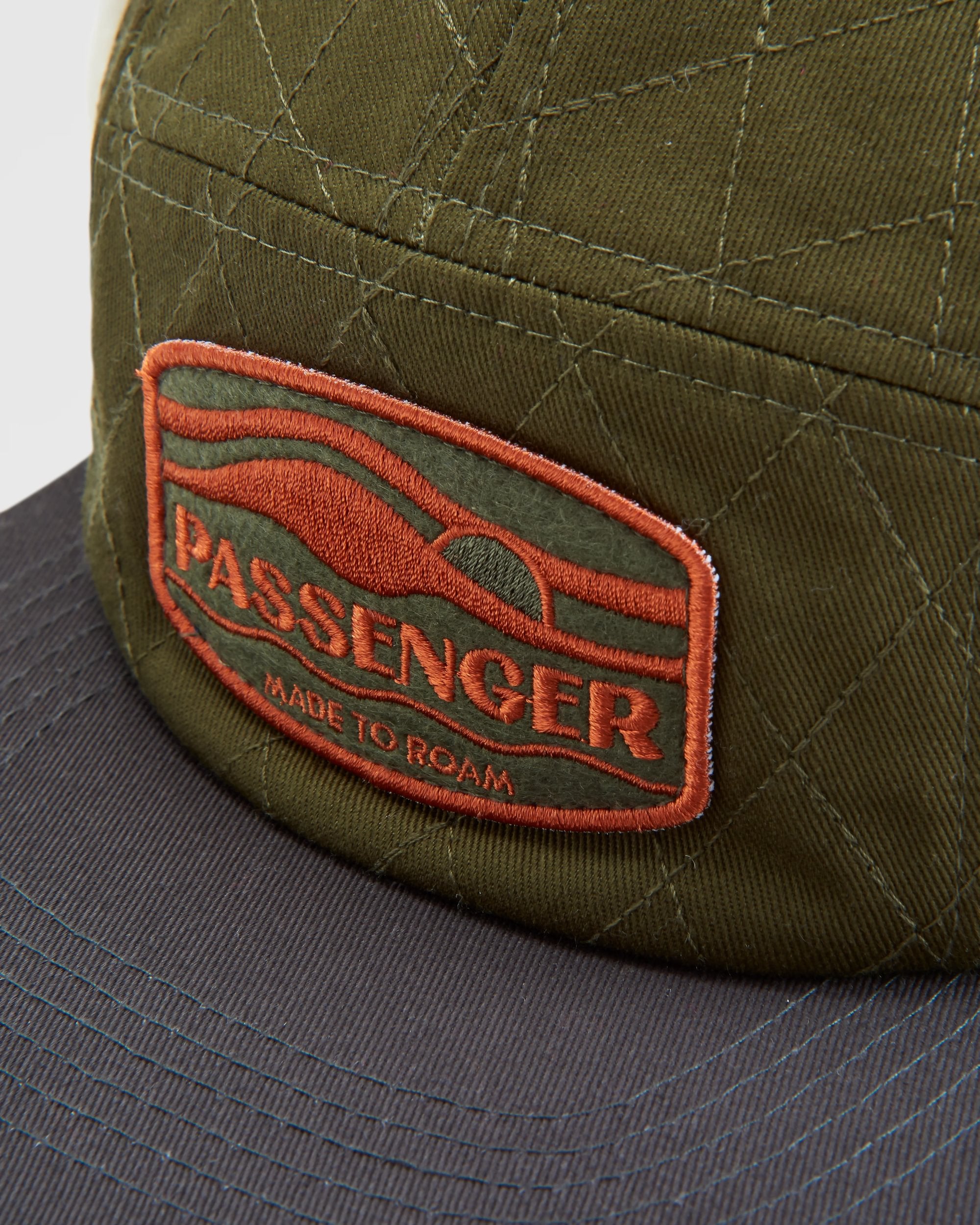 Nightfall Recycled Polar Fleece Lined Hat - Dusty Olive - Flatlay