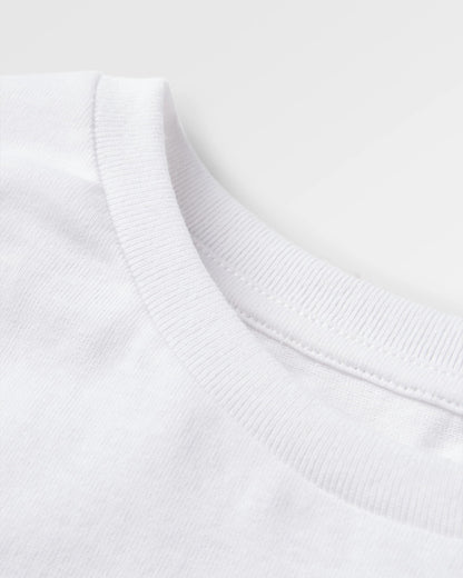 Penida Recycled Cotton LS T-Shirt - White