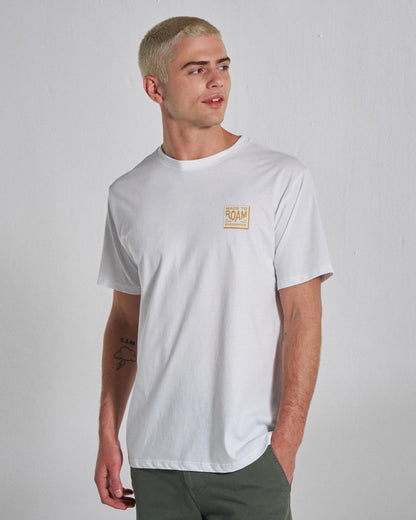 Sonoma T-Shirt - White - Studio Model