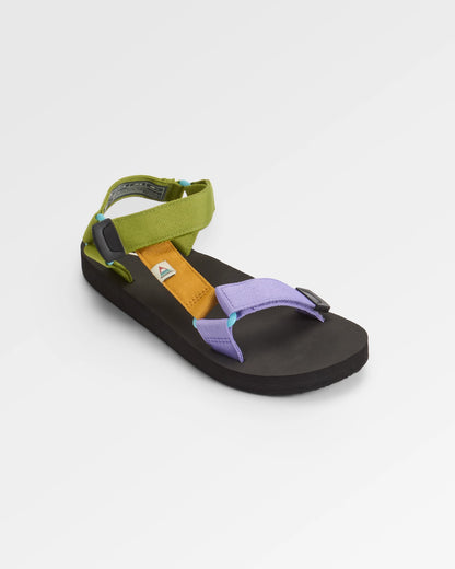 Venice Sandal - Tea Green - Flatlay
