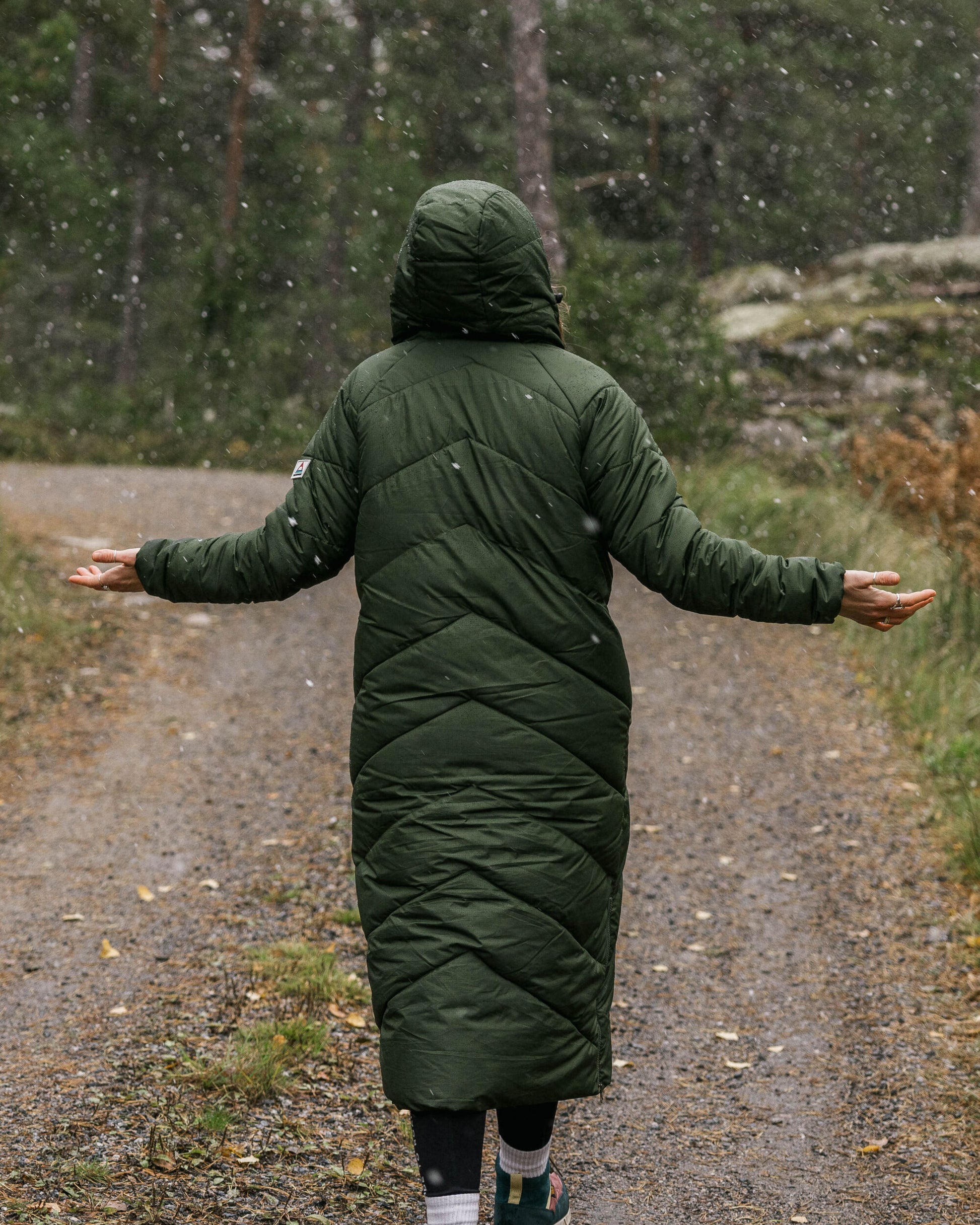 Tasman Recycled 2.0 Long Insulated Jacket - Fir Tree