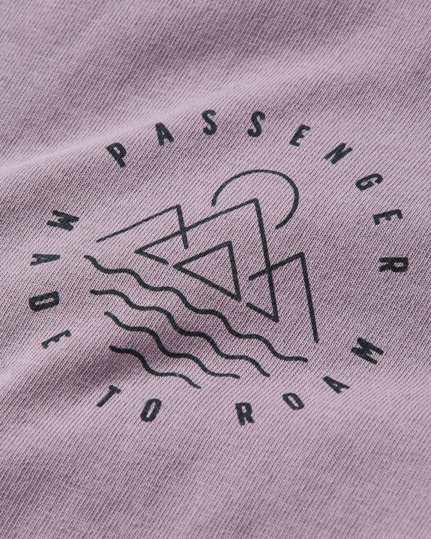 Escapism Recycled Cotton T-Shirt - Dusty Lilac