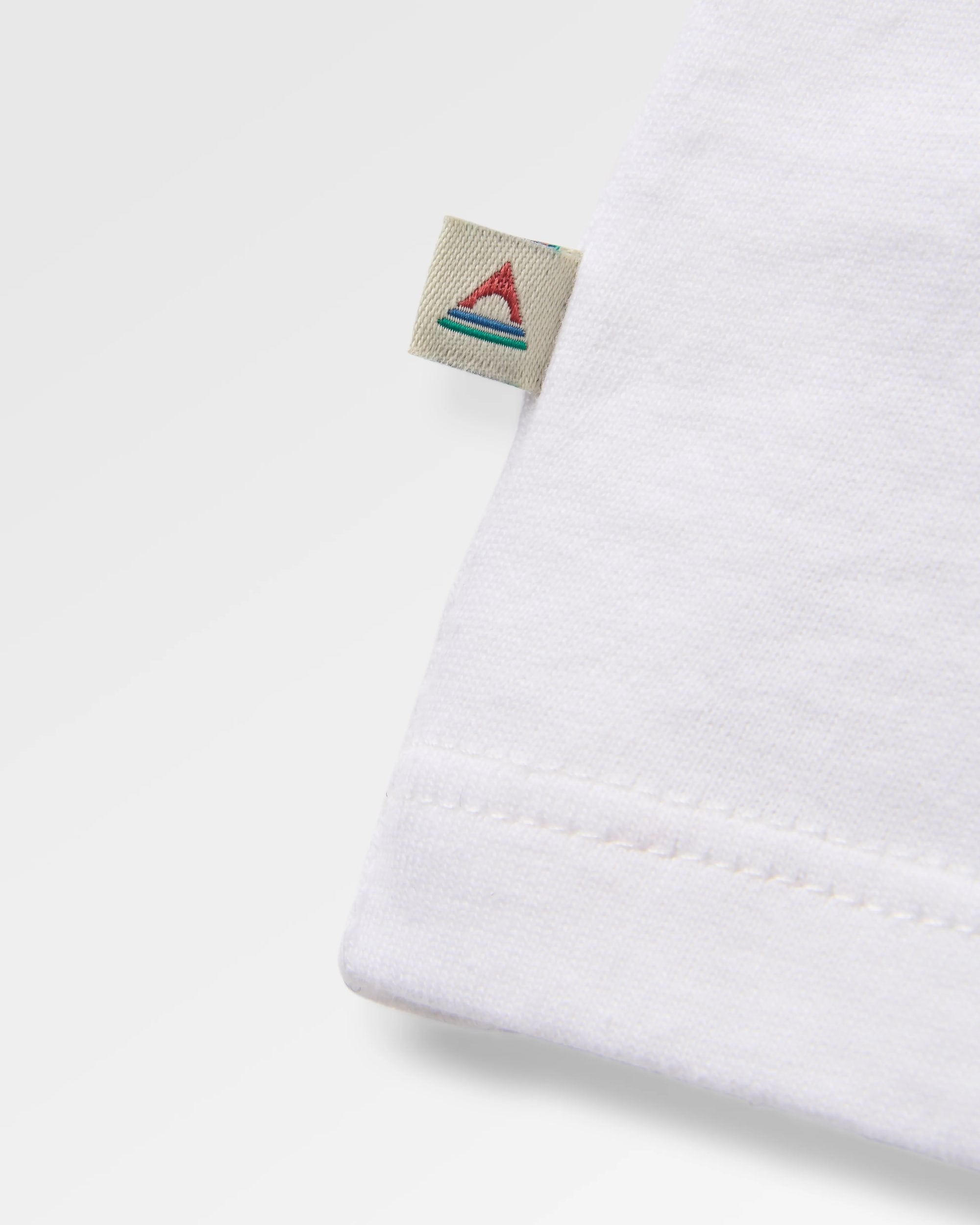 Explore LS T-Shirt - White - Flatlay