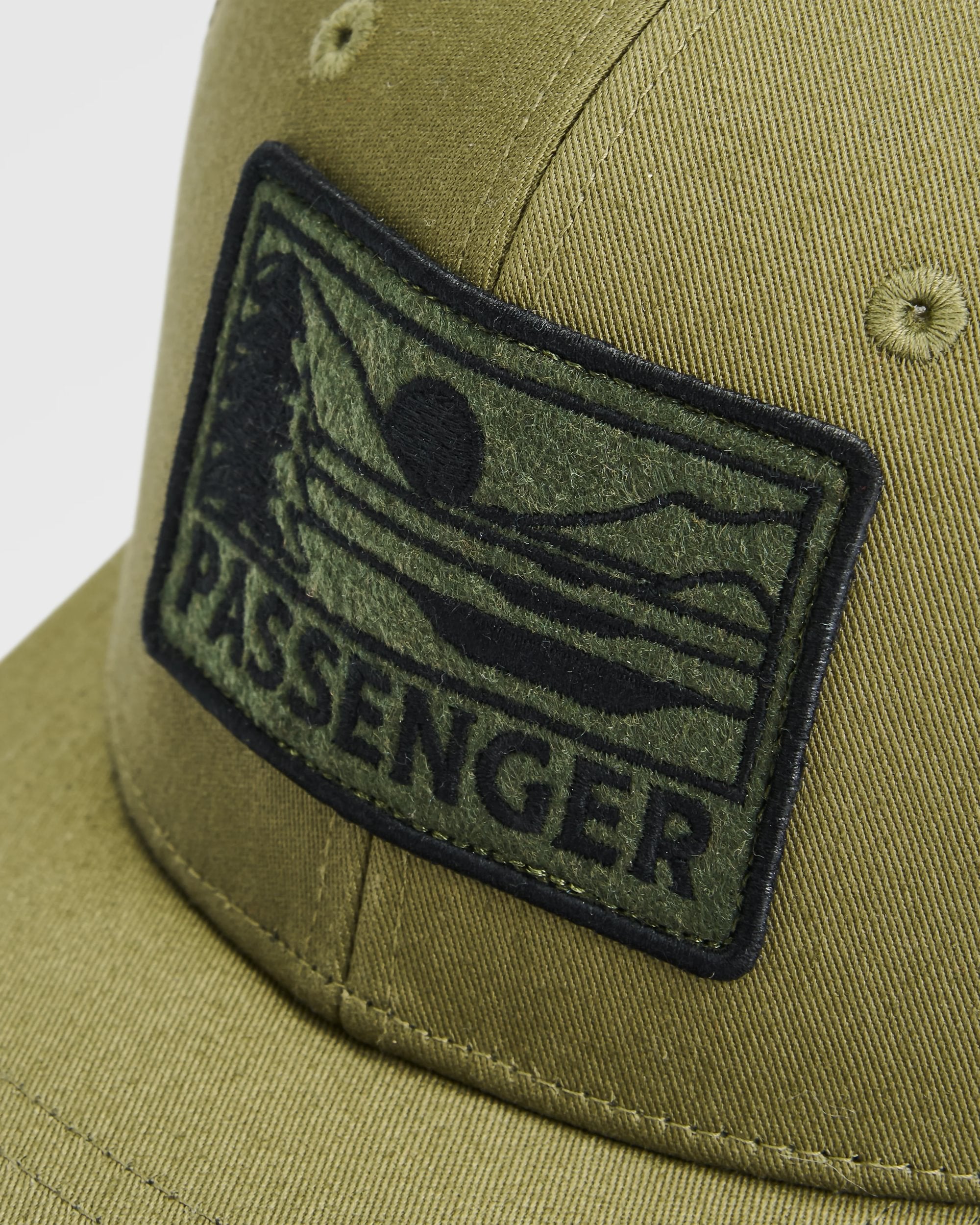 Roamer Mesh Trucker Cap - Khaki - Flatlay