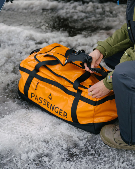 Roamer Recycled 60L Duffel Bag - Sunrise Orange