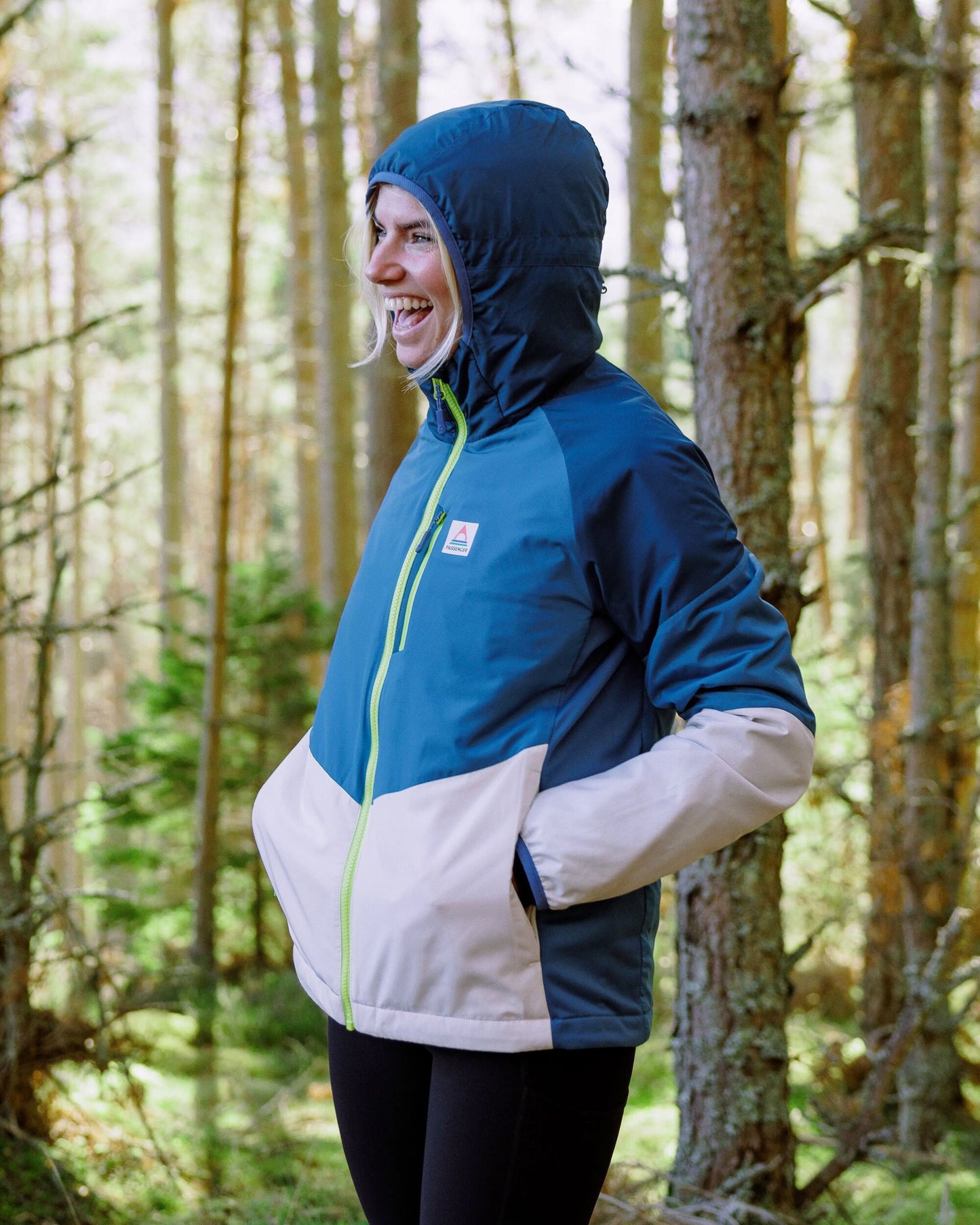 Shasta Light Thermore® Insulated Jacket - Tidal Blue/Blue Steel/Birch