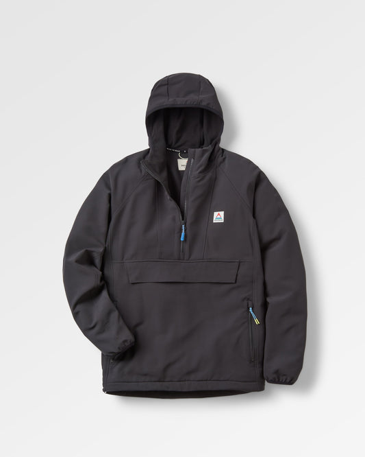 Roamer Recycled Softshell Jacket - Black - Flatlay
