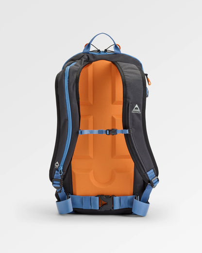 Snowscape Recycled Backpack - Phantom Black - Flatlay