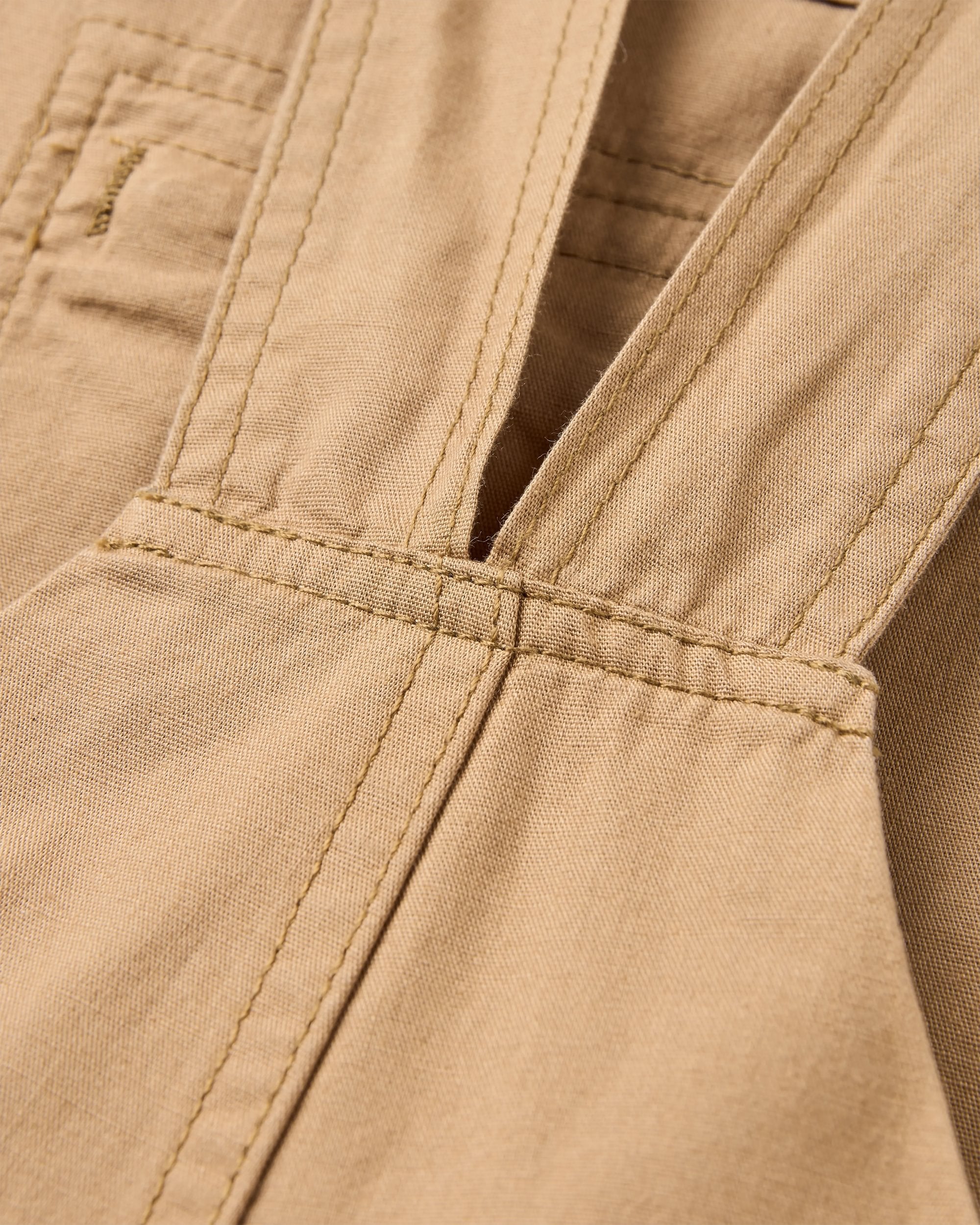 Shuffle Light Short Dungarees - Elmwood - Flatlay