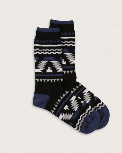 Organic Midweight Socks - Black