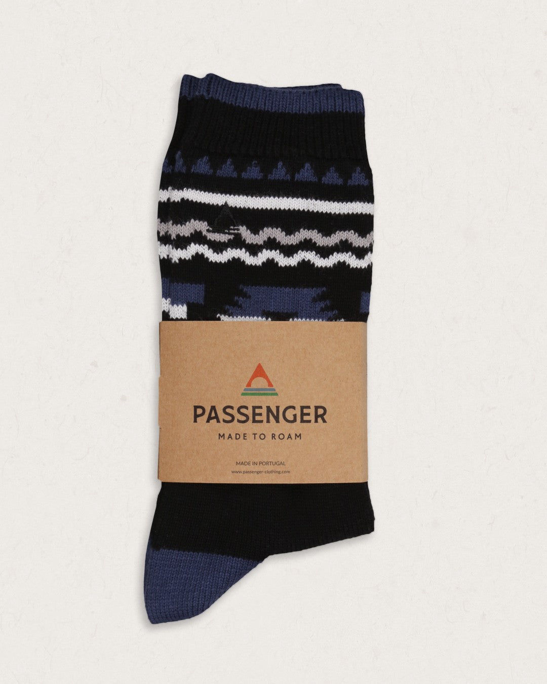 Organic Midweight Socks - Black