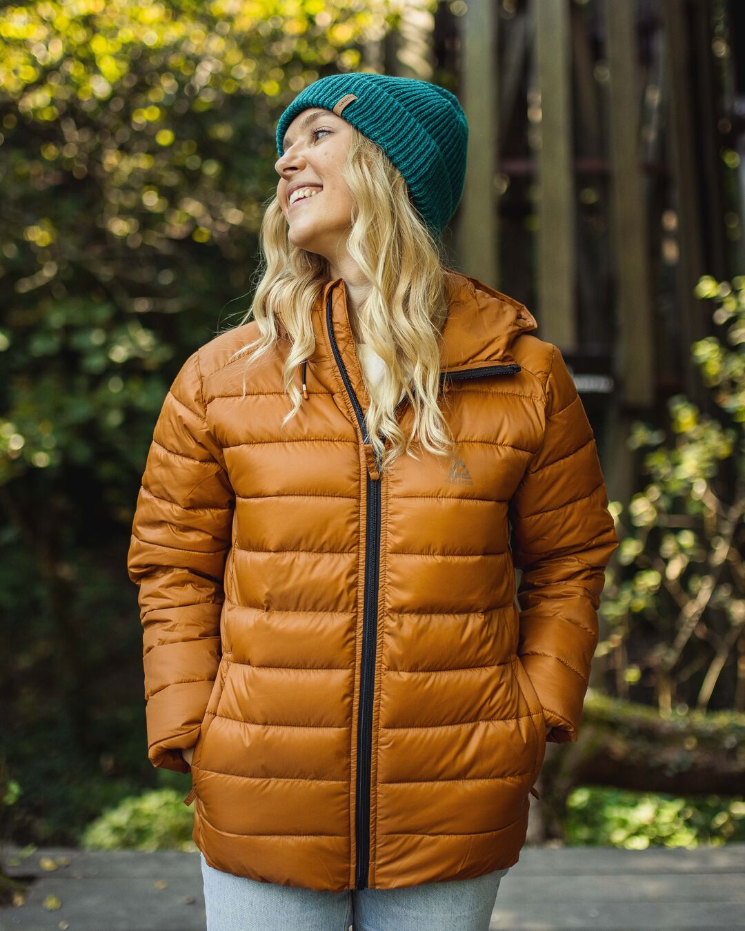 Pow Recycled Long Insulated Jacket - Glazed Ginger