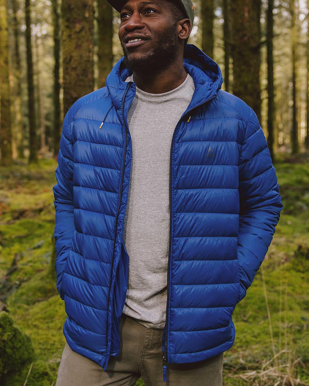 Roamer Recycled Insulated Jacket - Cobalt